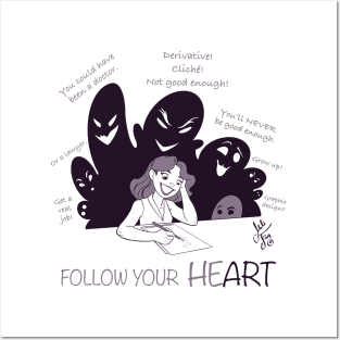 Follow Your HeART Posters and Art